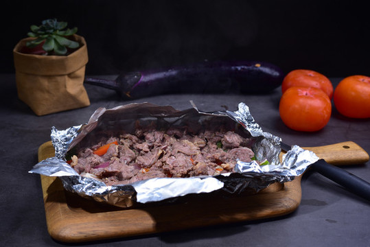 錫紙牛肉
