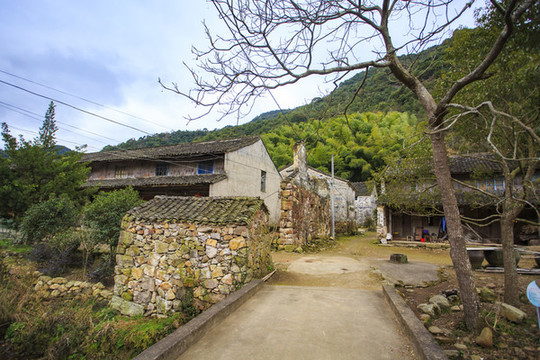 浙江臺州臨海小芝鎮(zhèn)勝坑村風(fēng)景
