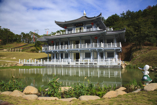 寧波東錢湖雅戈爾動物園景色