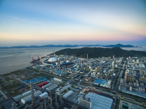 寧波北侖工業(yè)基地風(fēng)光