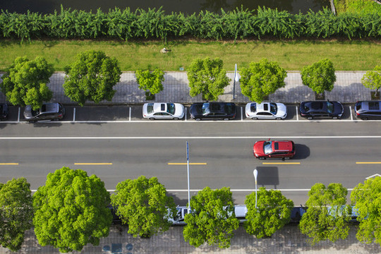 寧波市區(qū)交通道路風(fēng)光