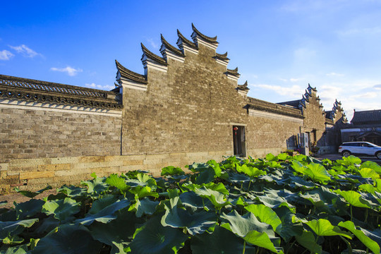 寧波姜山鎮(zhèn)走馬塘古村落風光