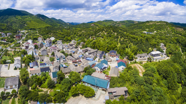 俯瞰寧波慈溪田園風(fēng)光