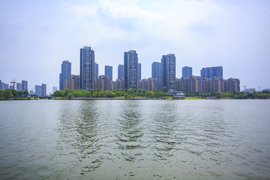 寧波江北姚江美景