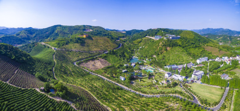 寧波江北慈城綠野山莊美景