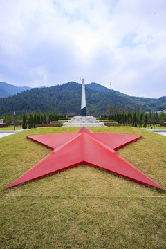 寧波海曙區(qū)樟村革命烈士園風光
