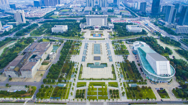 寧波鄞州區(qū)政府大樓外景