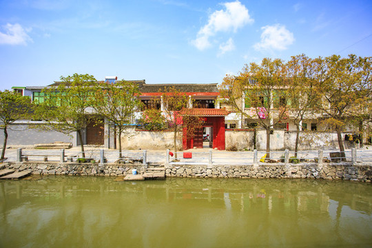 寧波鄞州咸祥鎮(zhèn)球東村景色