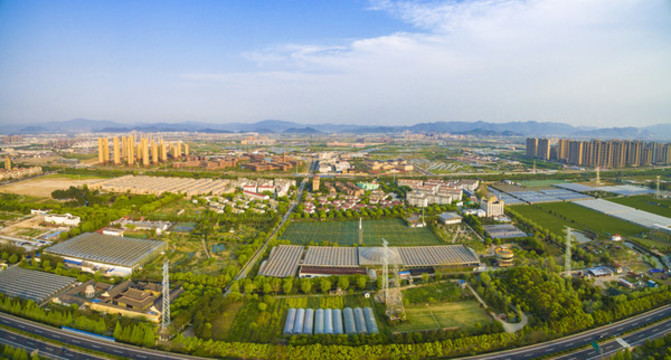 航拍天宮莊園