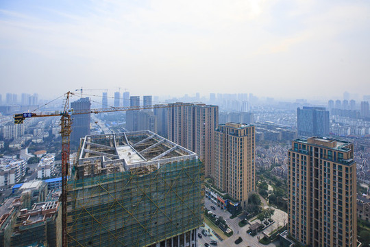 寧波鄞州建筑群風(fēng)光