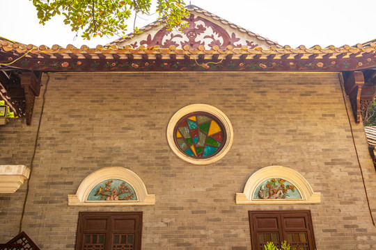 順德清暉園仿古建筑