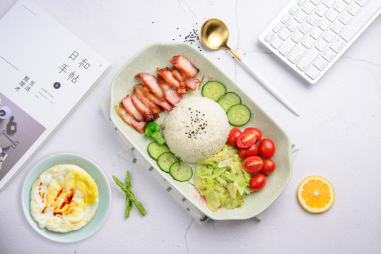 廣式叉燒套餐飯