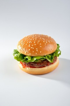 美式牛肉漢堡