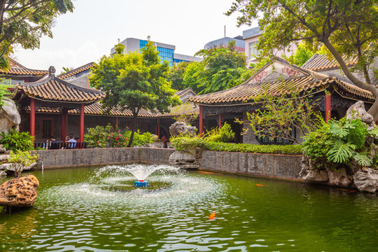 清暉園園林景觀