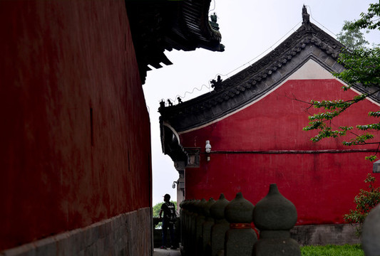 武當(dāng)山南巖宮庭院