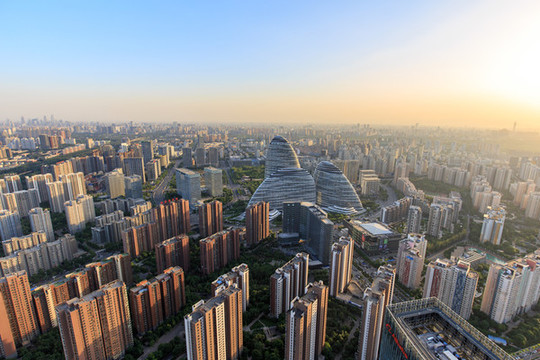 北京城市風(fēng)光銀峰SOHO大廈