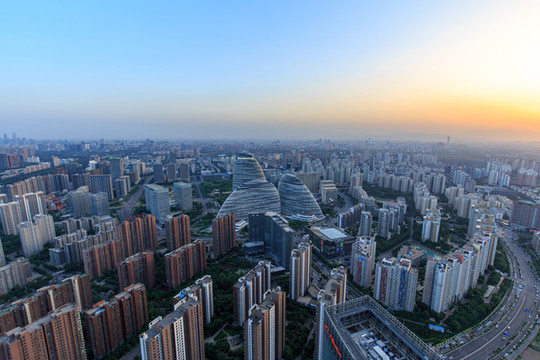 北京城市風(fēng)光銀峰SOHO大廈