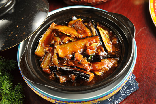 鲅魚籽燒茄子