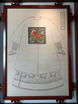 清朝官服補(bǔ)子