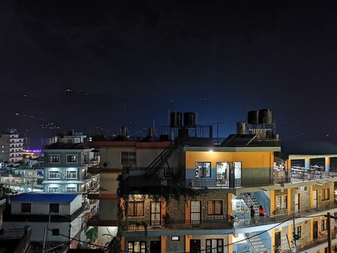 博卡拉夜景