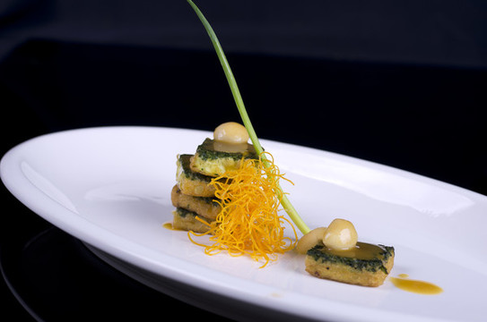 野菌汁翡翠豆腐
