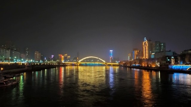 黃河夜景