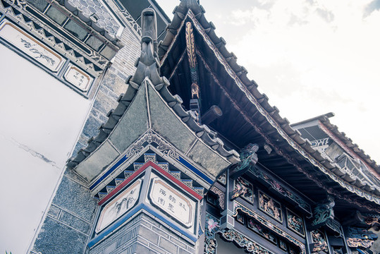 白族傳統(tǒng)建筑局部