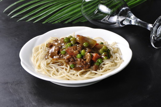 黑椒牛柳面