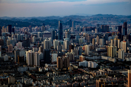 蘭州市鳥瞰