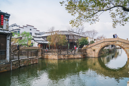 國(guó)無(wú)錫蕩口古鎮(zhèn)古建筑旅游景點(diǎn)