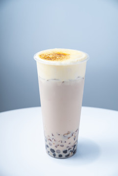 焦糖布甸奶茶