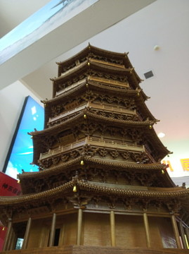 應(yīng)縣木塔模型