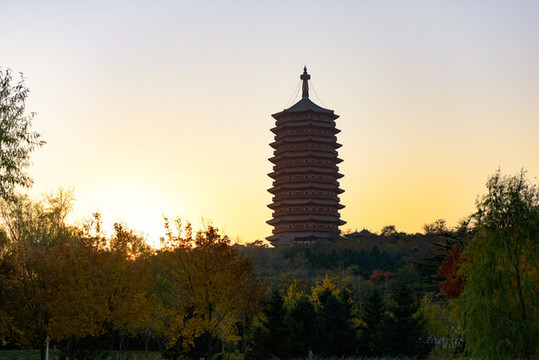 北京園博園寶塔