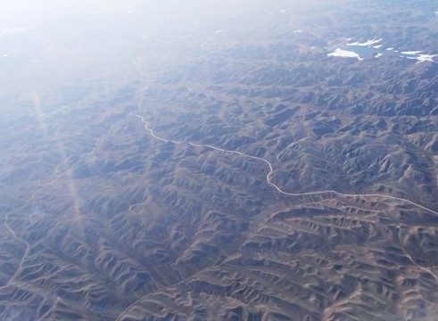 俯拍大地