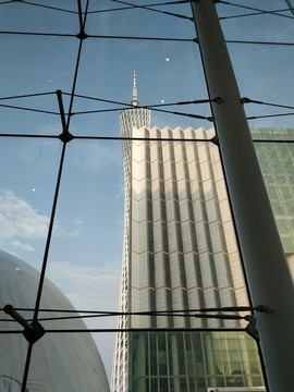 幕墻框架建筑室內(nèi)