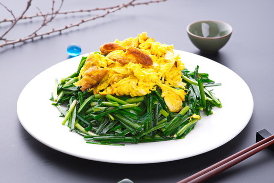 韭菜炒雞蛋