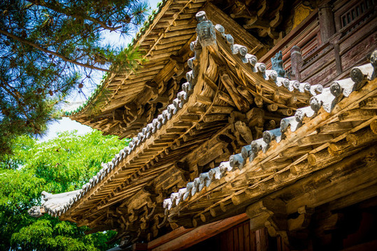 崇福寺千佛閣古建局部