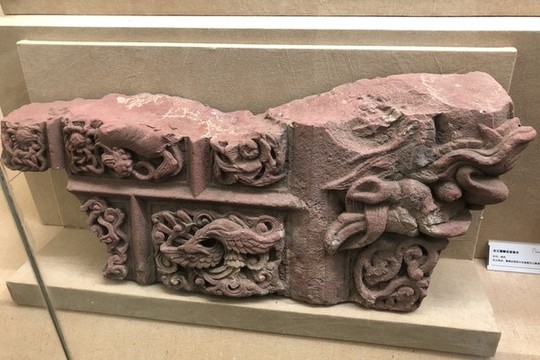合江樓雕花徒板石