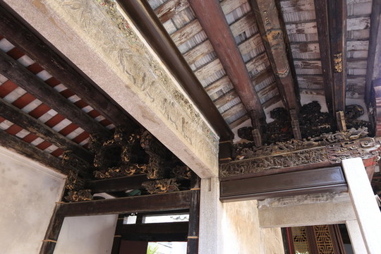 己略黃公祠木雕
