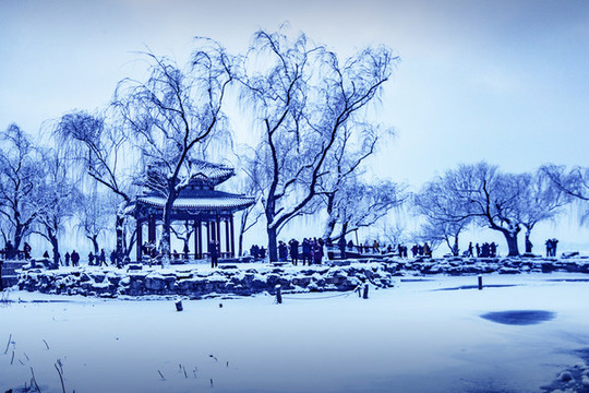 頤和園雪景