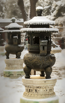 頤和園雪景
