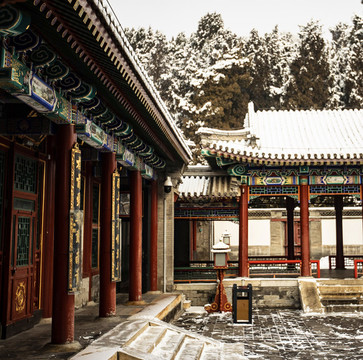 頤和園雪景
