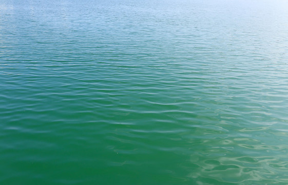 大海綠水海水波紋