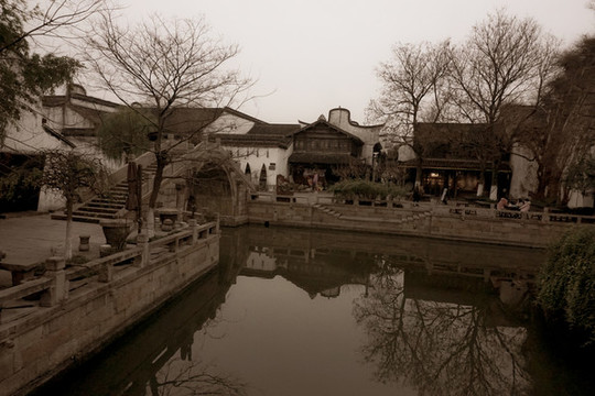 江南民居水鄉(xiāng)古鎮(zhèn)