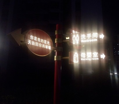 燈光導(dǎo)視牌