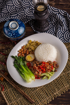 剁椒牛肉套餐