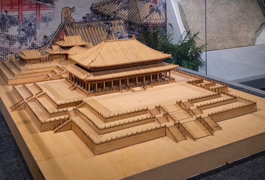 元大都官殿復(fù)原模型