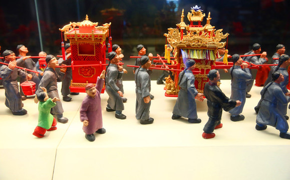 古代迎親隊(duì)伍