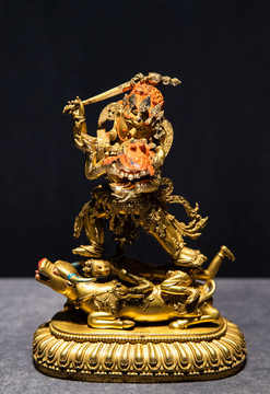 扎什倫布寺藏紅閻魔銳