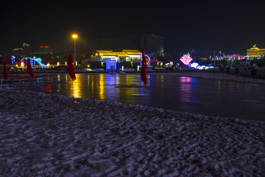 春節(jié)夜景